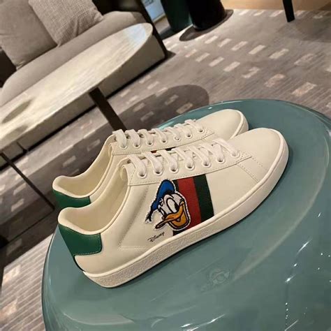 gucci disney duck|gucci disney donald duck shoes.